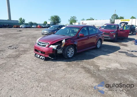 2012 Subaru Legacy 2.5I from USA, damaged, VIN 4S3BMBA64C3036689